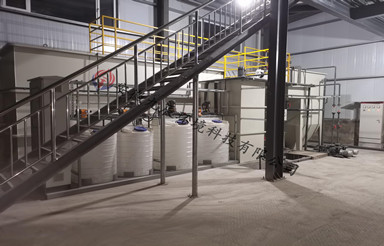 山西長治市晉通熒光磁材有限公司鍍鋅、鍍鎳廢水處理項目