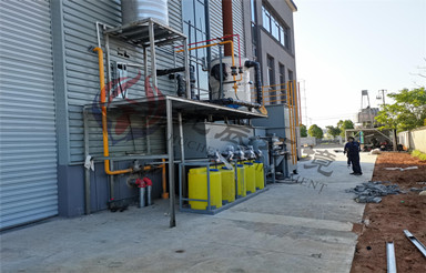 安亞實業有限公司噴漆廢水處理項目進場安裝