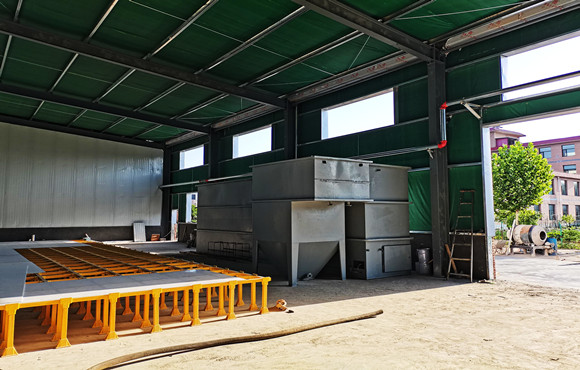 山西壺關縣德匯金屬表面處理有限公司生產廢水處理項目進入安裝階段